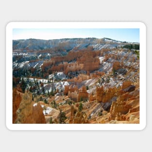 Bryce Canyon in Winter Sticker